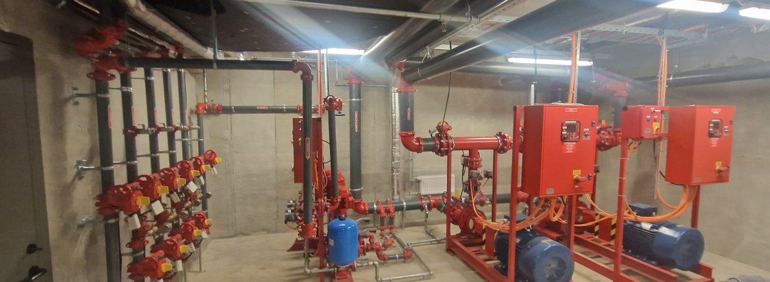 Sprinklerpumpla Budgetin OÜ Sprinklerpumpla ehitus